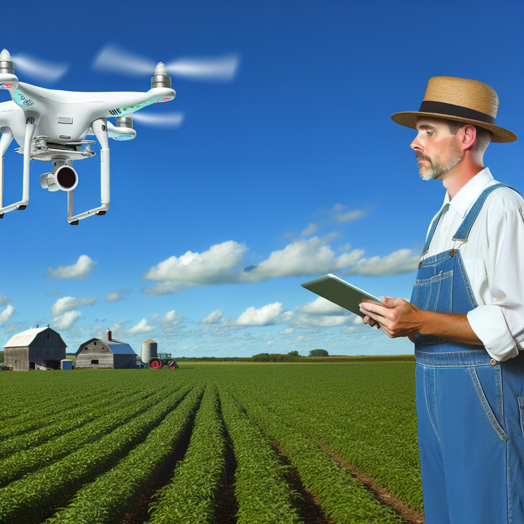 Drone Technology Revolutionizing Sustainable Farming Practices