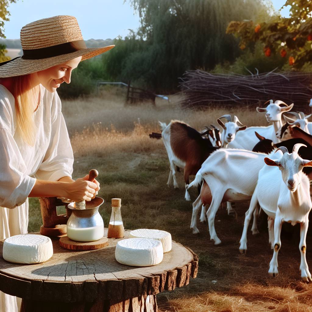 Artisanal Food Production for Goat Milk and Cheese Farming