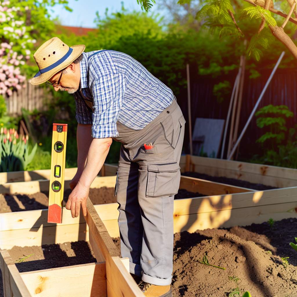 DIY Garden Projects for Building Raised Beds