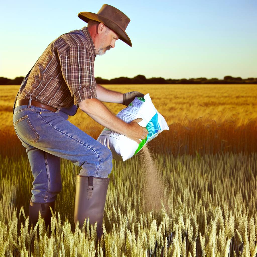 Fertilizer Management for Sustainable Wheat Farming in the USA