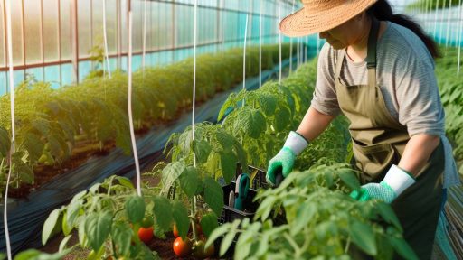 Greenhouse Cultivation for Organic Crop Production in the USA