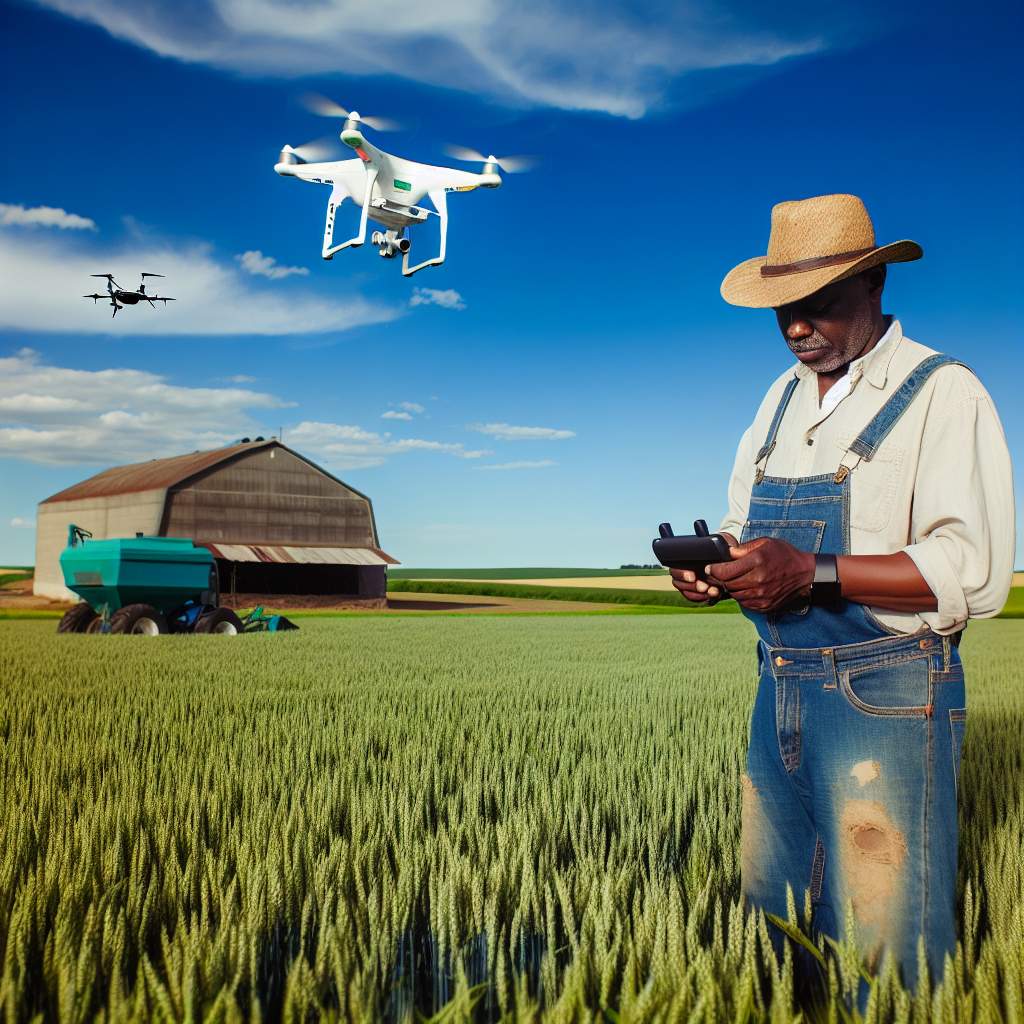 Integrating Drones Into Sustainable Farming Practices