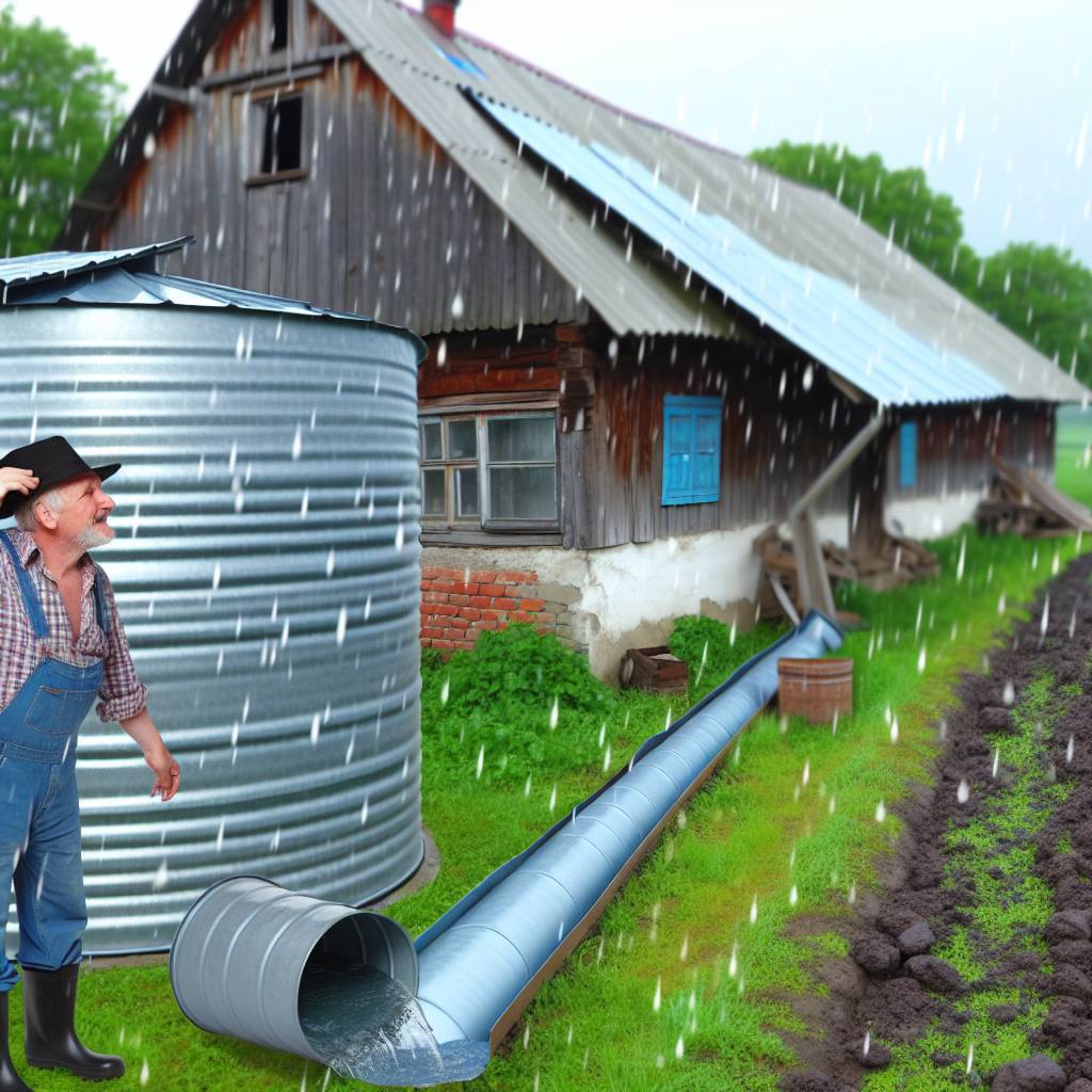 Permaculture Rainwater Harvesting for Sustainable Farms