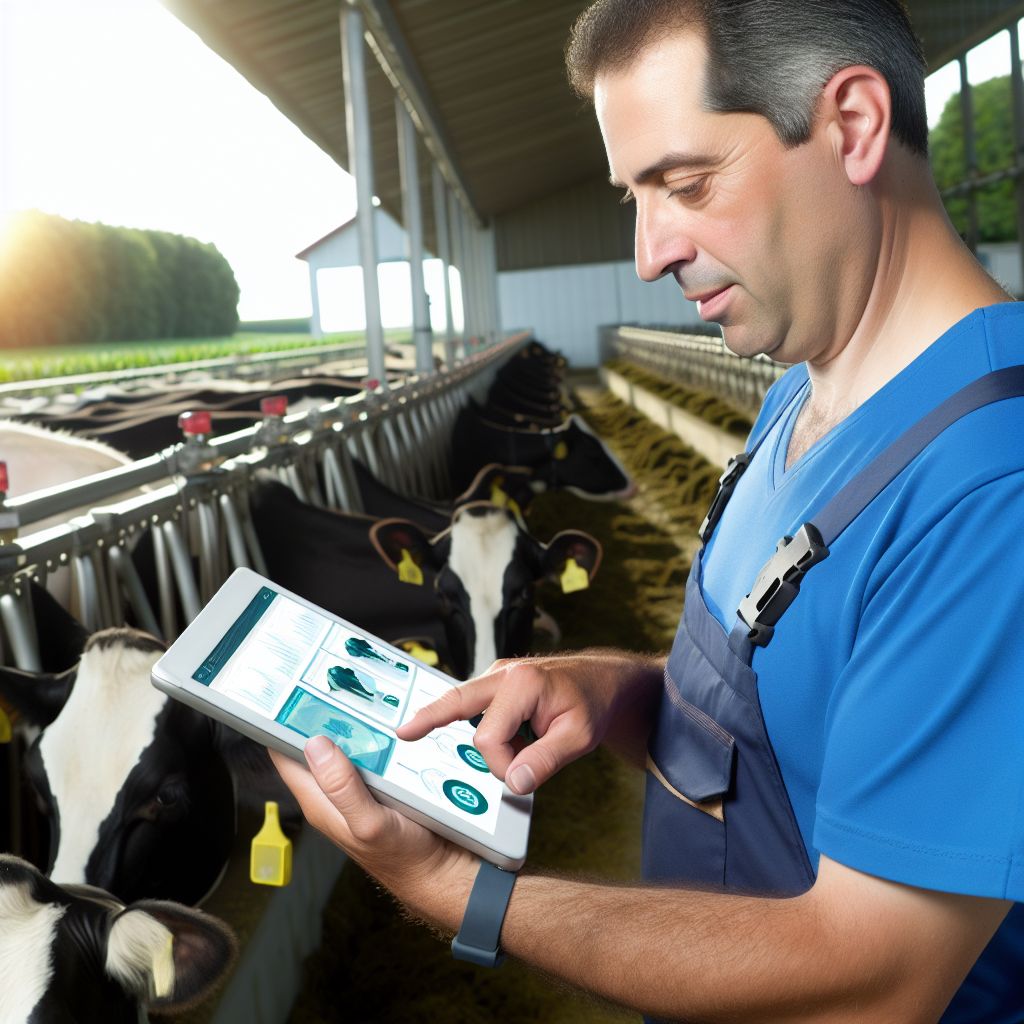 Precision Livestock Farming Strategies for Sustainable Dairy Production