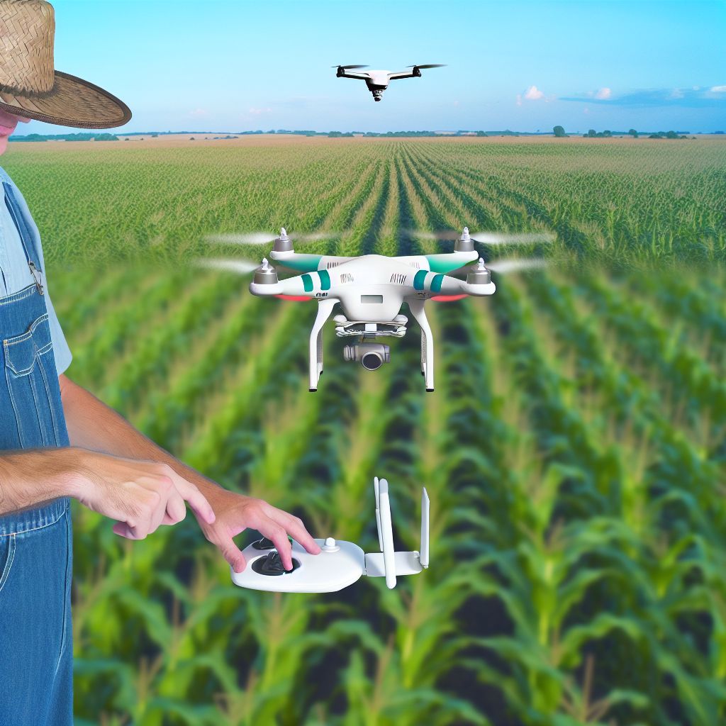 Using Drones To Optimize Farm Productivity