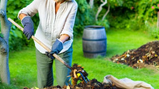 Community Gardens for Reducing Food Waste and Composting