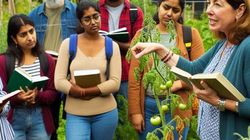 Community Gardens for Teaching Sustainable Agriculture