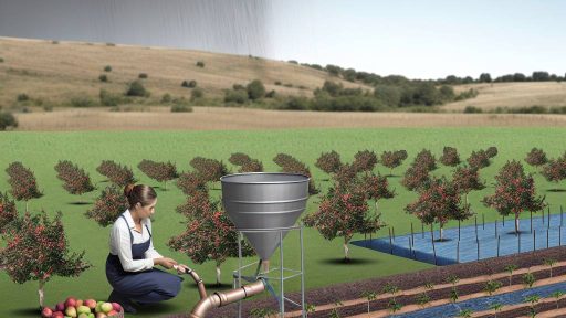 Conserving Rainwater Through Catchment Systems For Sustainable Orchard Growth