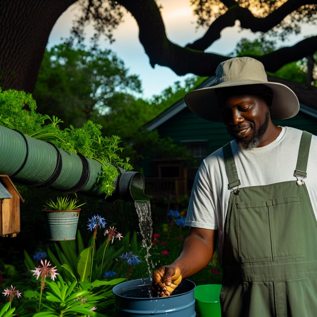 DIY Garden Projects for Rainwater Collection