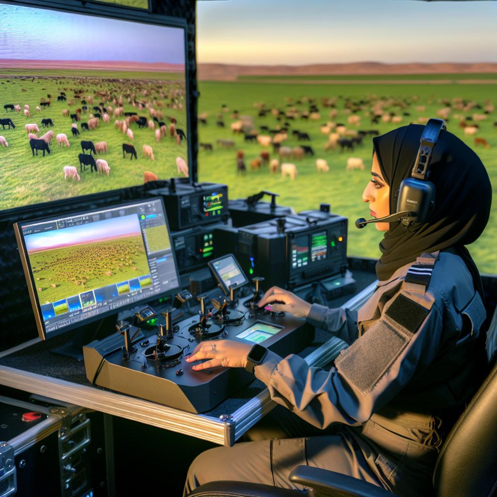 Drones in Precision Livestock Farming for Monitoring and Surveillance