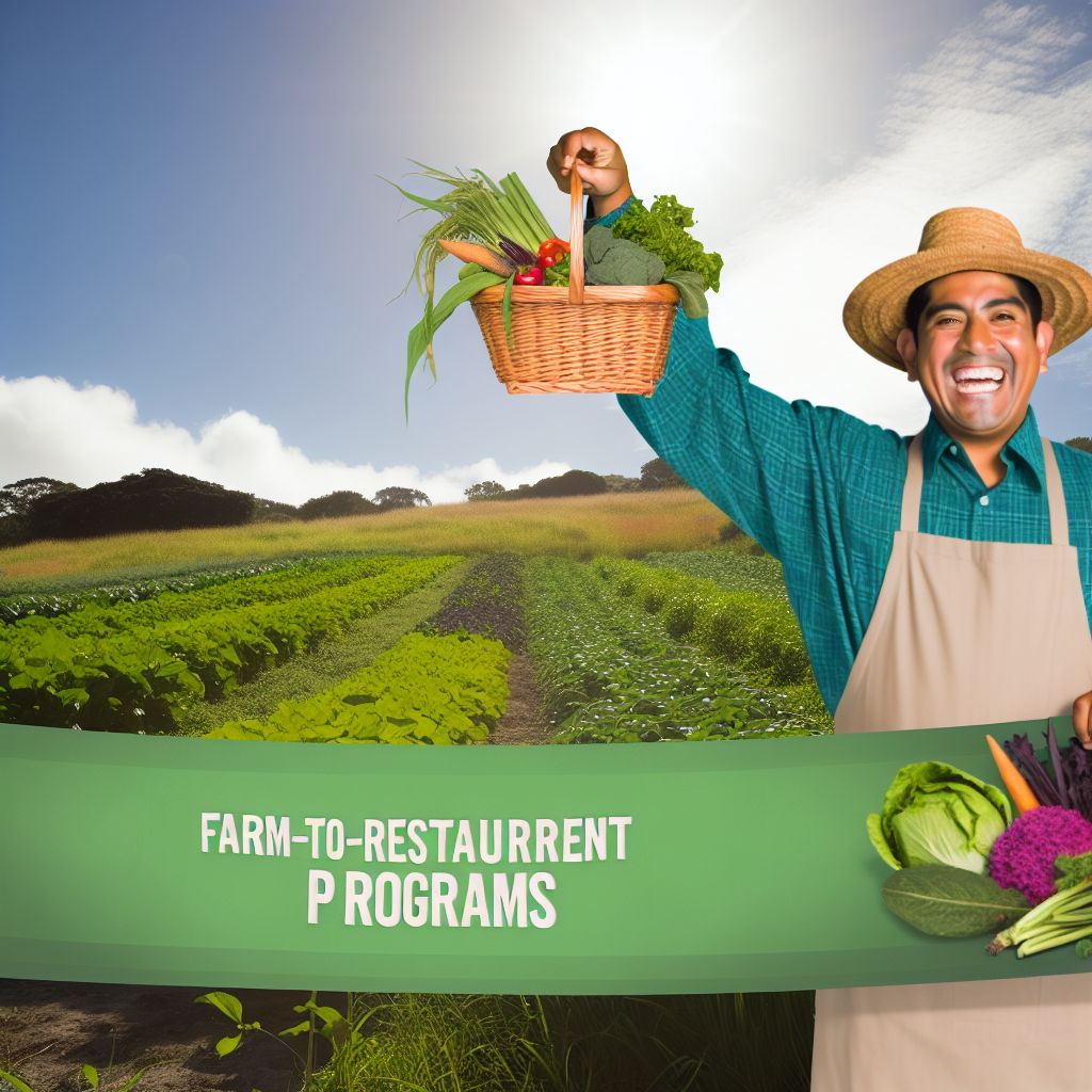 Farm-to-Restaurant Programs for Small-Scale Farms