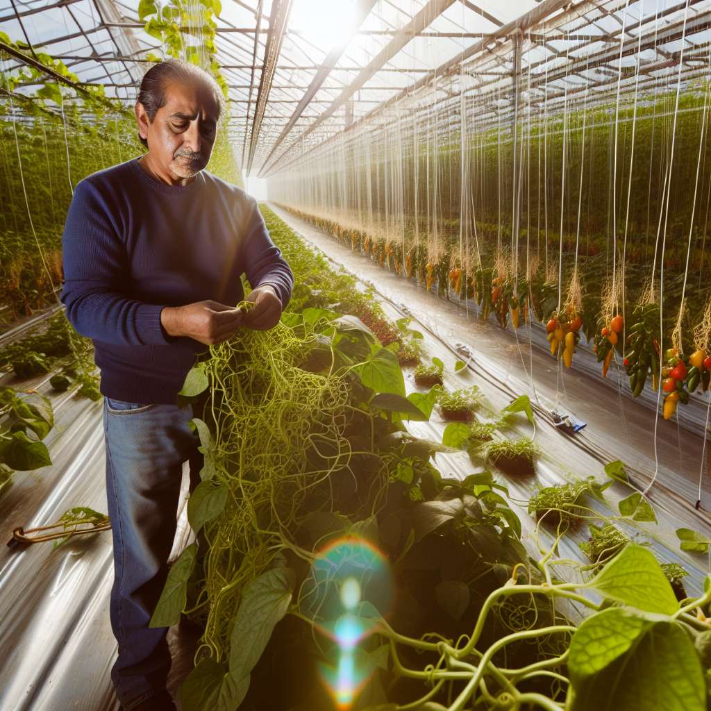 Greenhouse Farming for Climate-Controlled Crop Growth