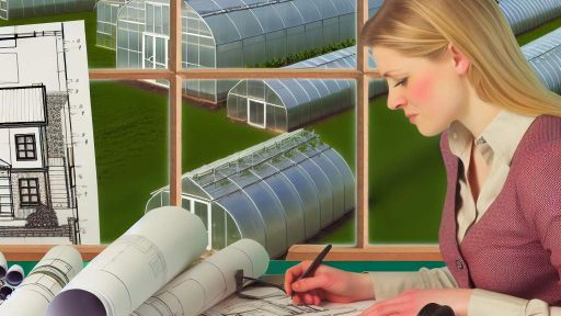 Greenhouse Planning for Large-Scale Farm Estates