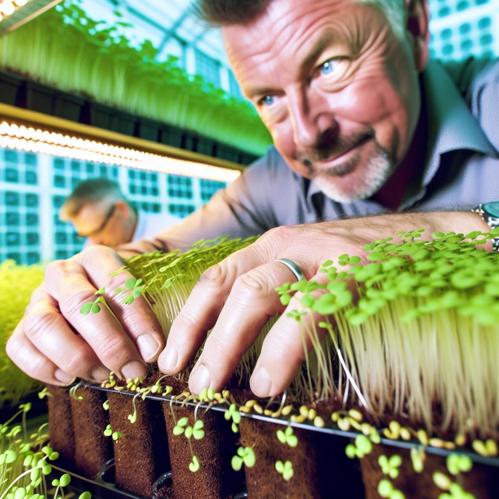 Growing Microgreens Indoors for Continuous Harvest in Any Season