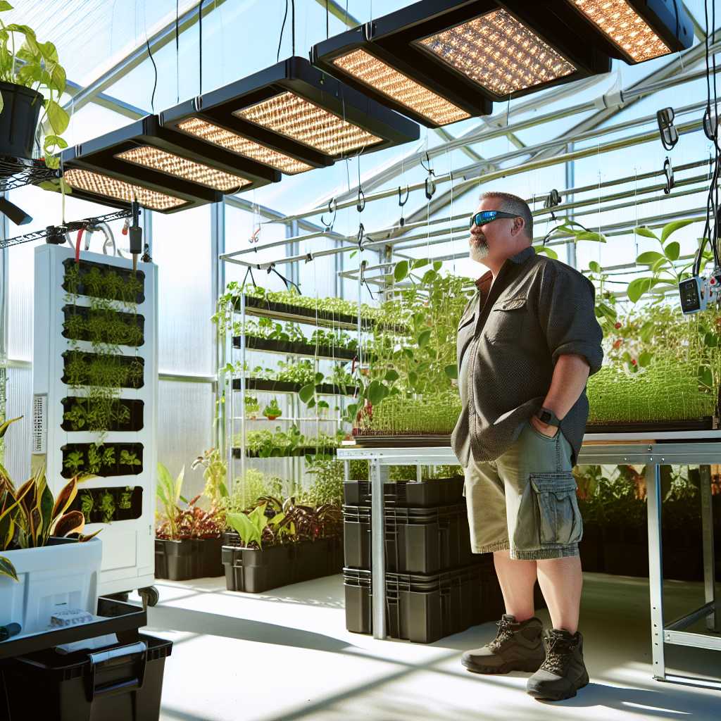 Indoor Gardening Equipment for Setting Up a Climate-Controlled Greenhouse