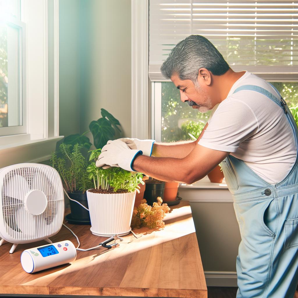 Indoor Gardening Insights for Controlling Humidity and Airflow Indoors