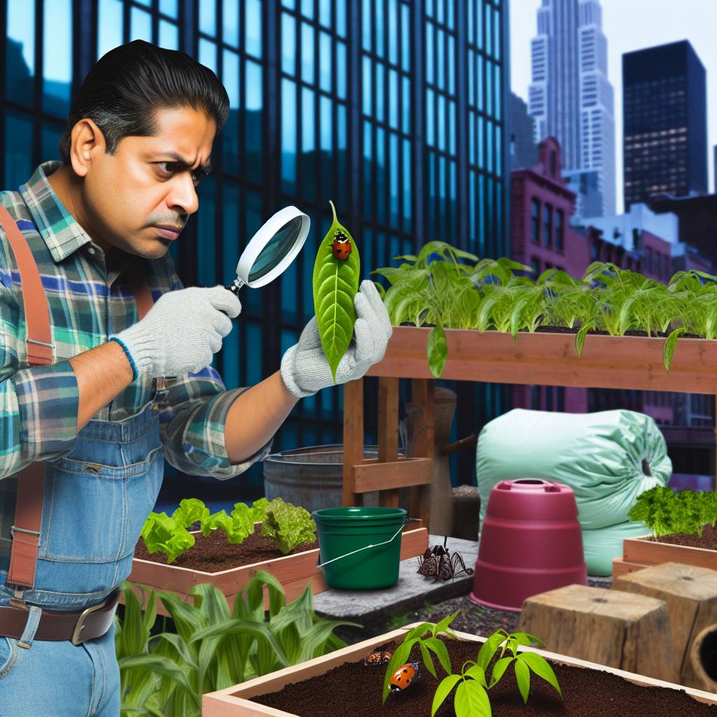 Integrated Pest Management for Sustainable Urban Farming