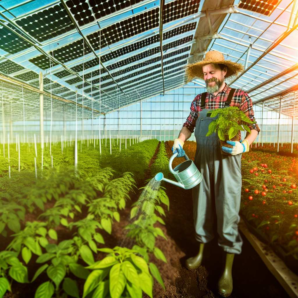 Leveraging Solar Energy In Modern Greenhouse Farming For Savvy US Landowners