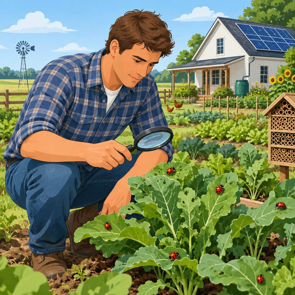 Pest and Disease Control Strategies for Sustainable Farmland Homes