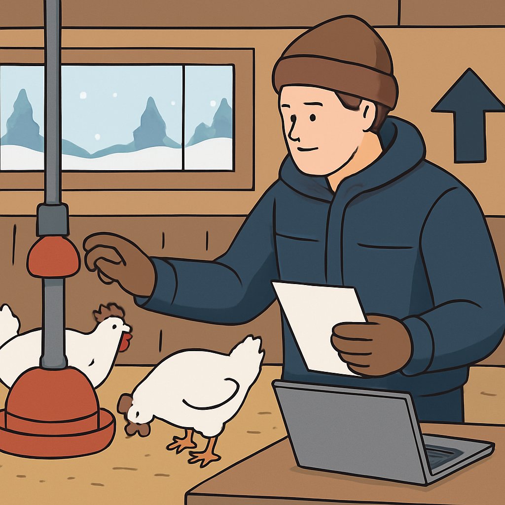 Poultry Management for Cold Climate Farming