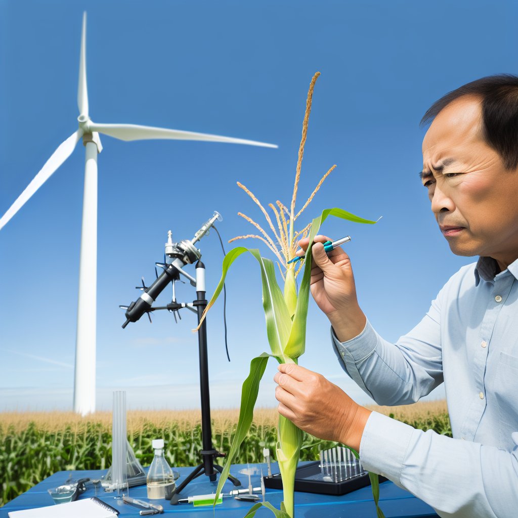 Renewable Resource Utilization to Enhance Crop Production