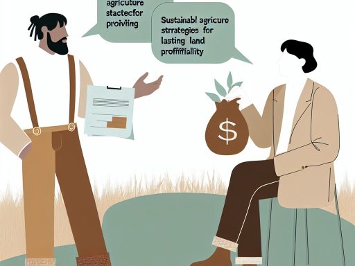 Sustainable Agriculture Strategies for Long-Term Land Profitability