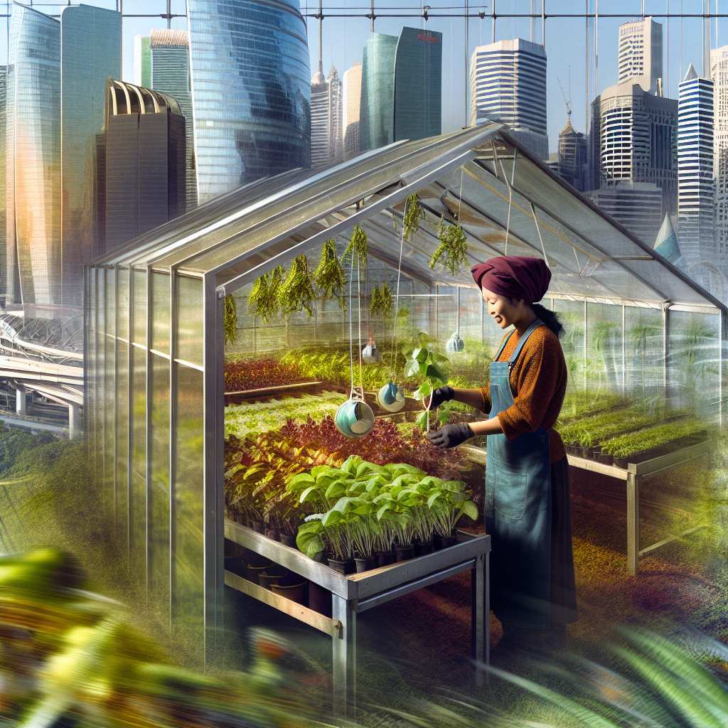 Urban Farming Greenhouse Techniques for Year-Round Production