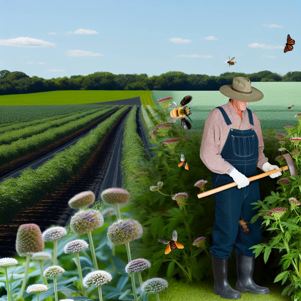 Using Pollinator Habitats To Boost Crop Yields In American Small-Scale Farms