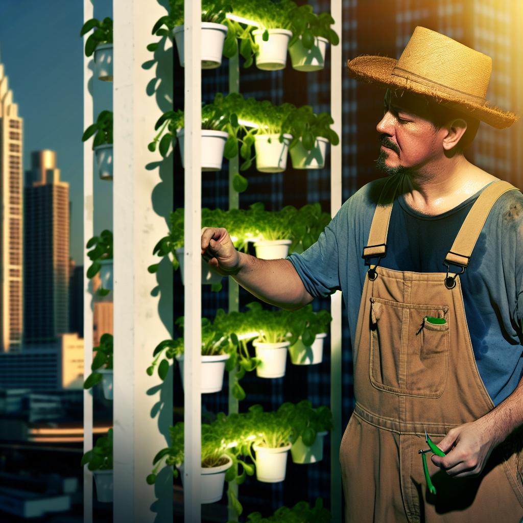 Vertical Farming for Urban Gardeners in the USA