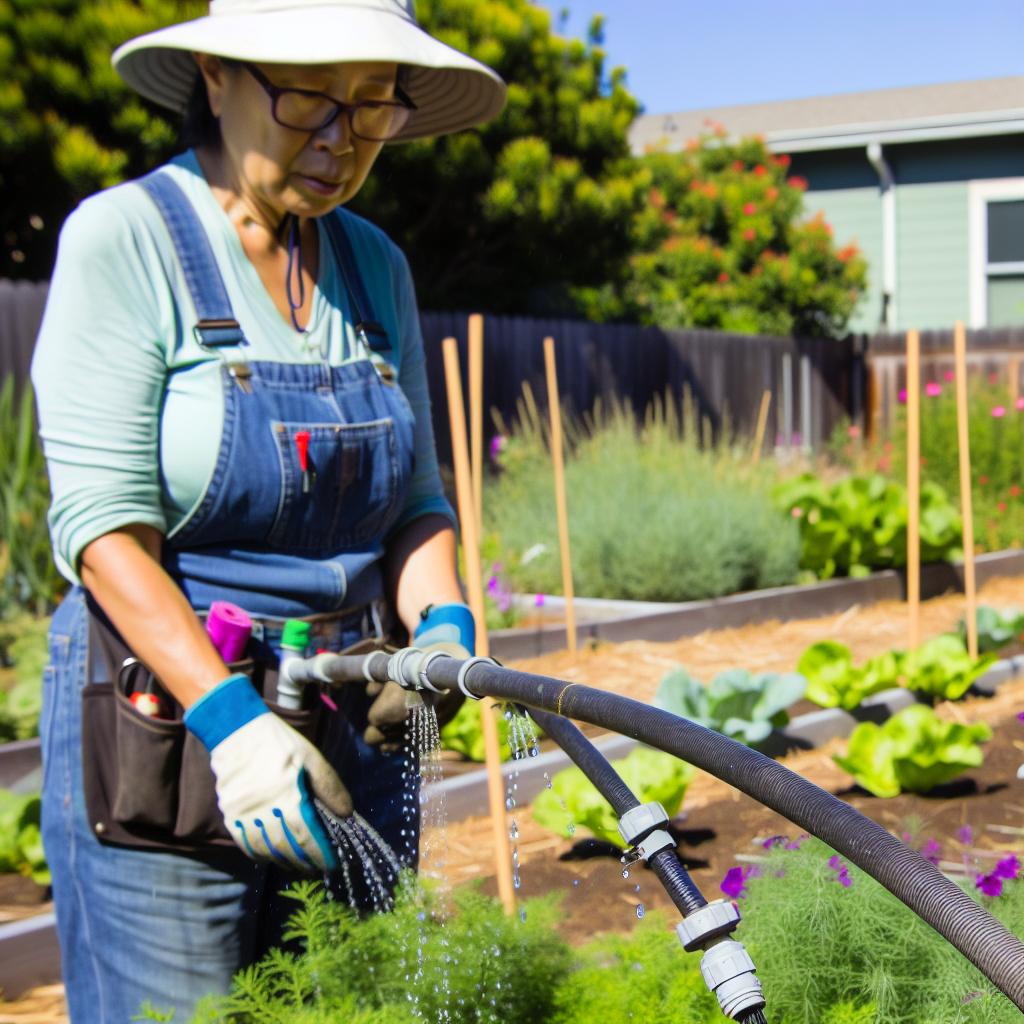 How To Incorporate Drip Irrigation For Water Conservation In Community Gardens