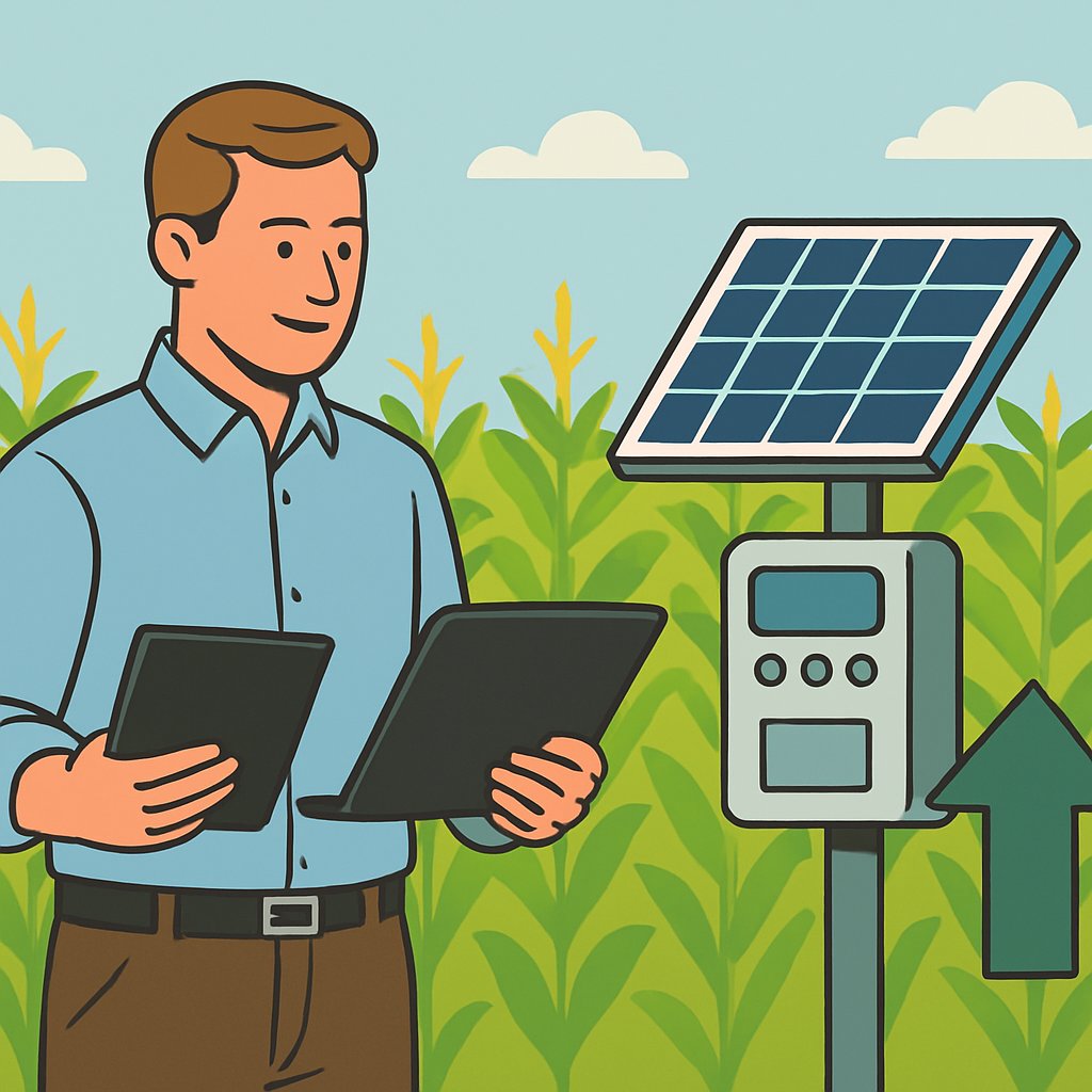 Precision Agriculture for Sustainable Farm Energy Usage
