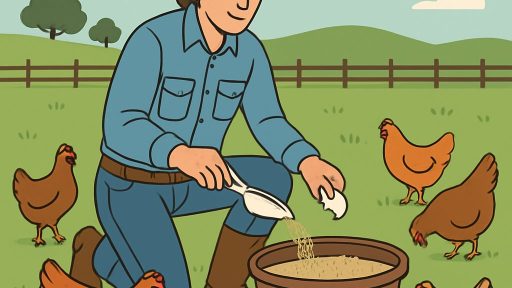 Integrating Mineral Supplements Into Sustainable Free-Range Chicken Feeding