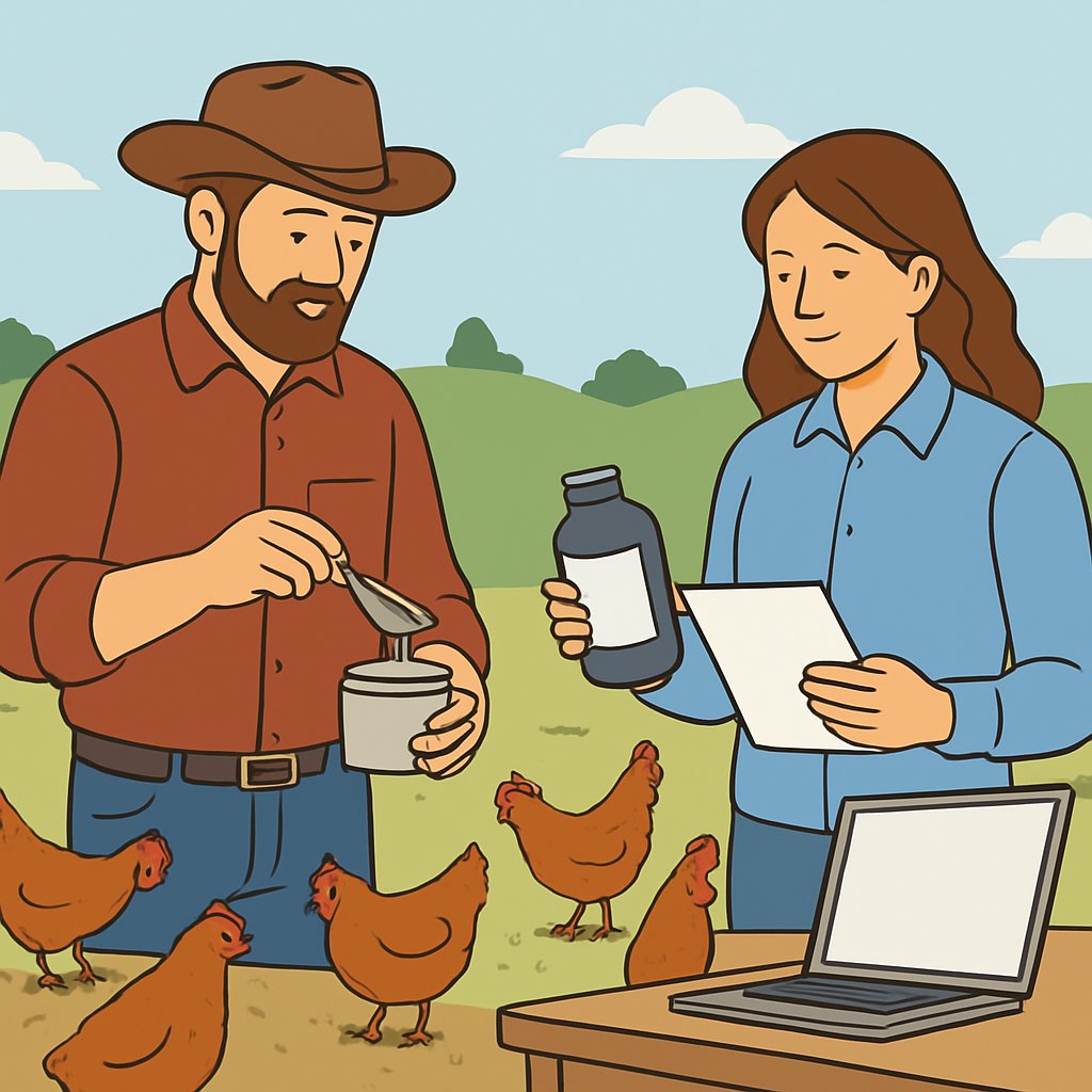 Integrating Mineral Supplements Into Sustainable Free-Range Chicken Feeding