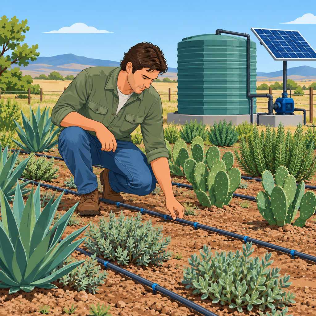 Sustainable Irrigation Systems for Drought-Resistant Farming